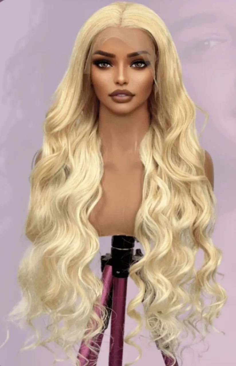 LACE FRONT LOIRO CABELO HUMANO 70 cm 