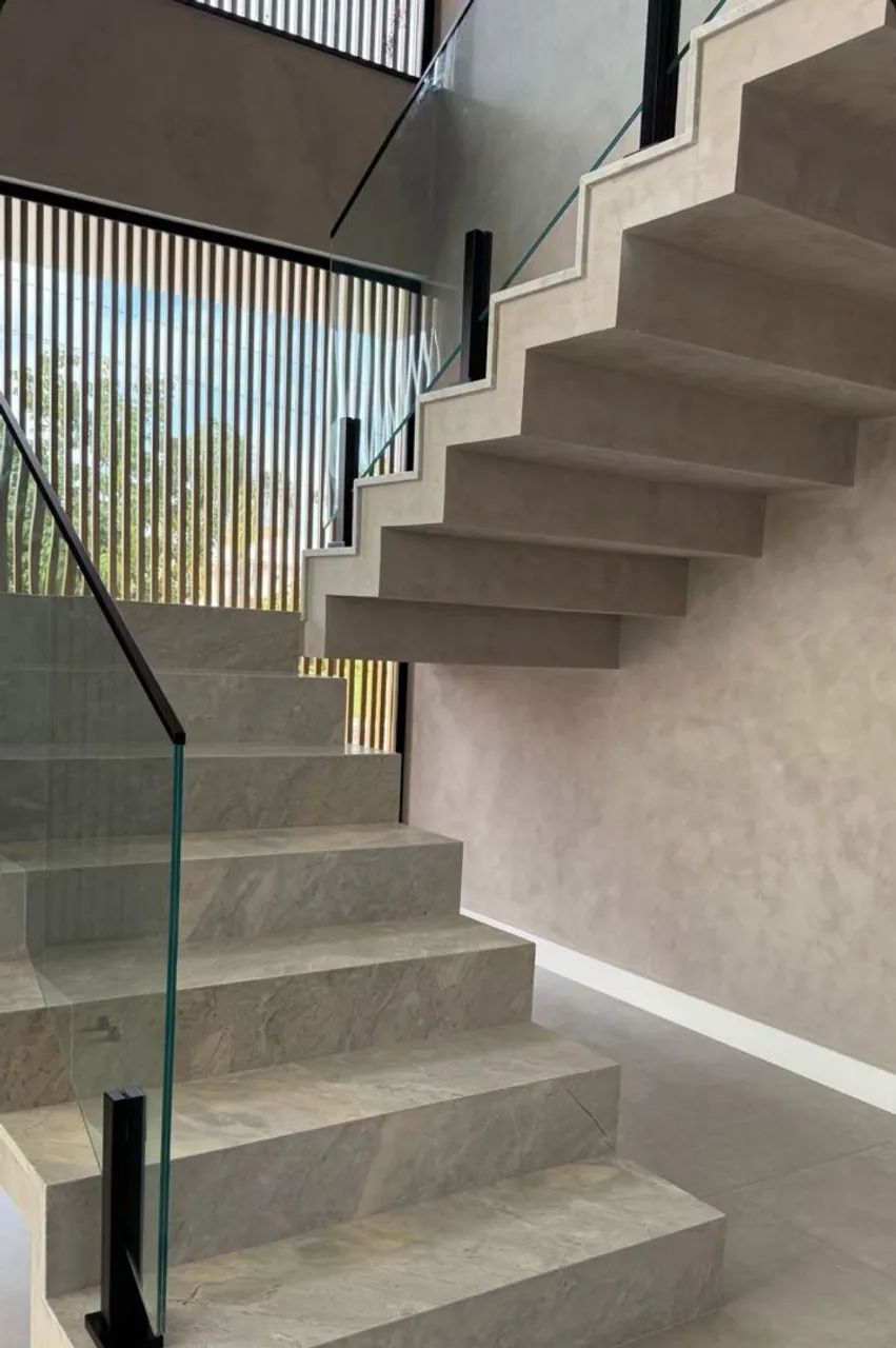 Pias e bancadas de mármores ou granitos 