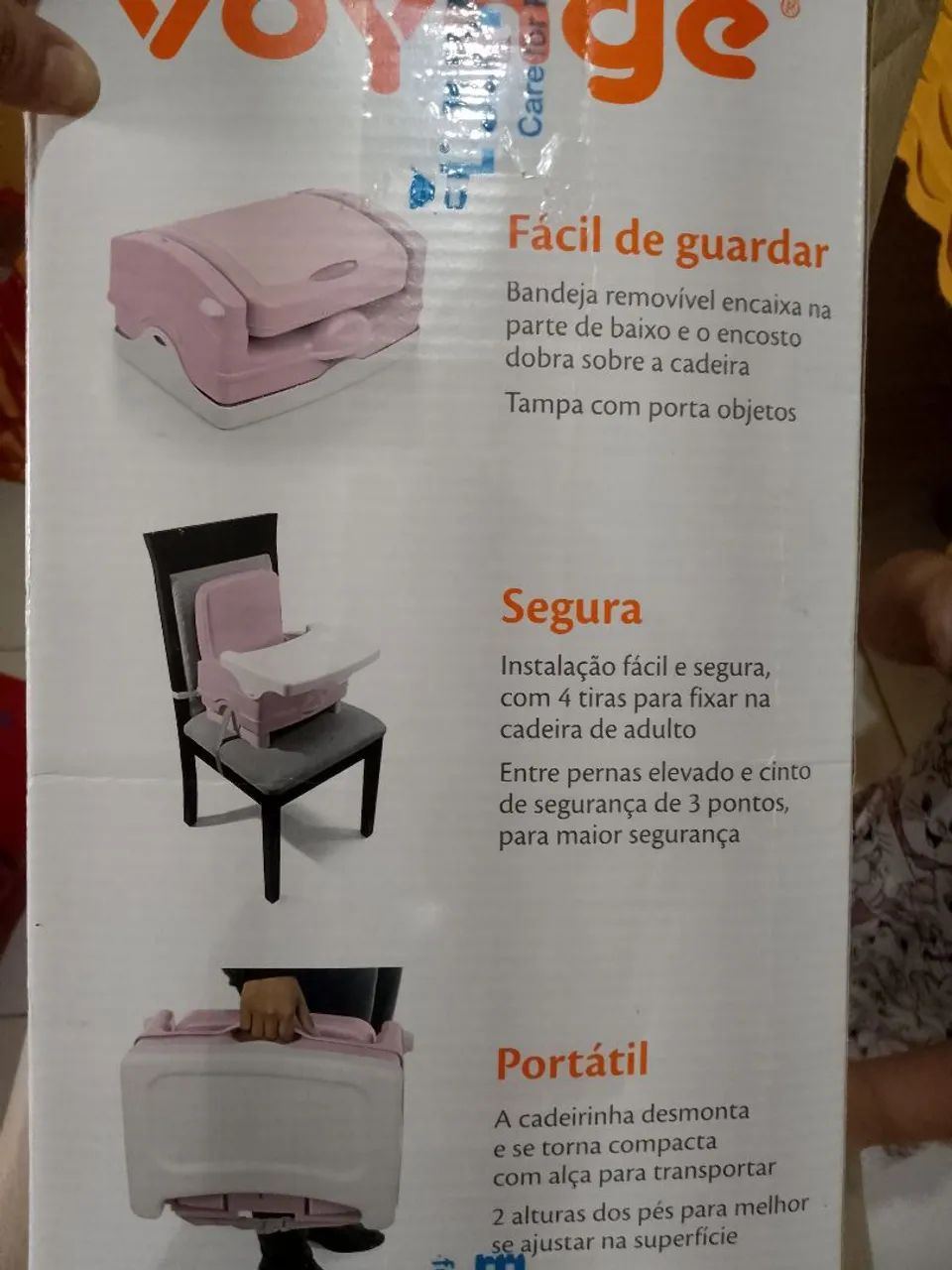 Cadeira de alimentação Voyage  - Foto 5