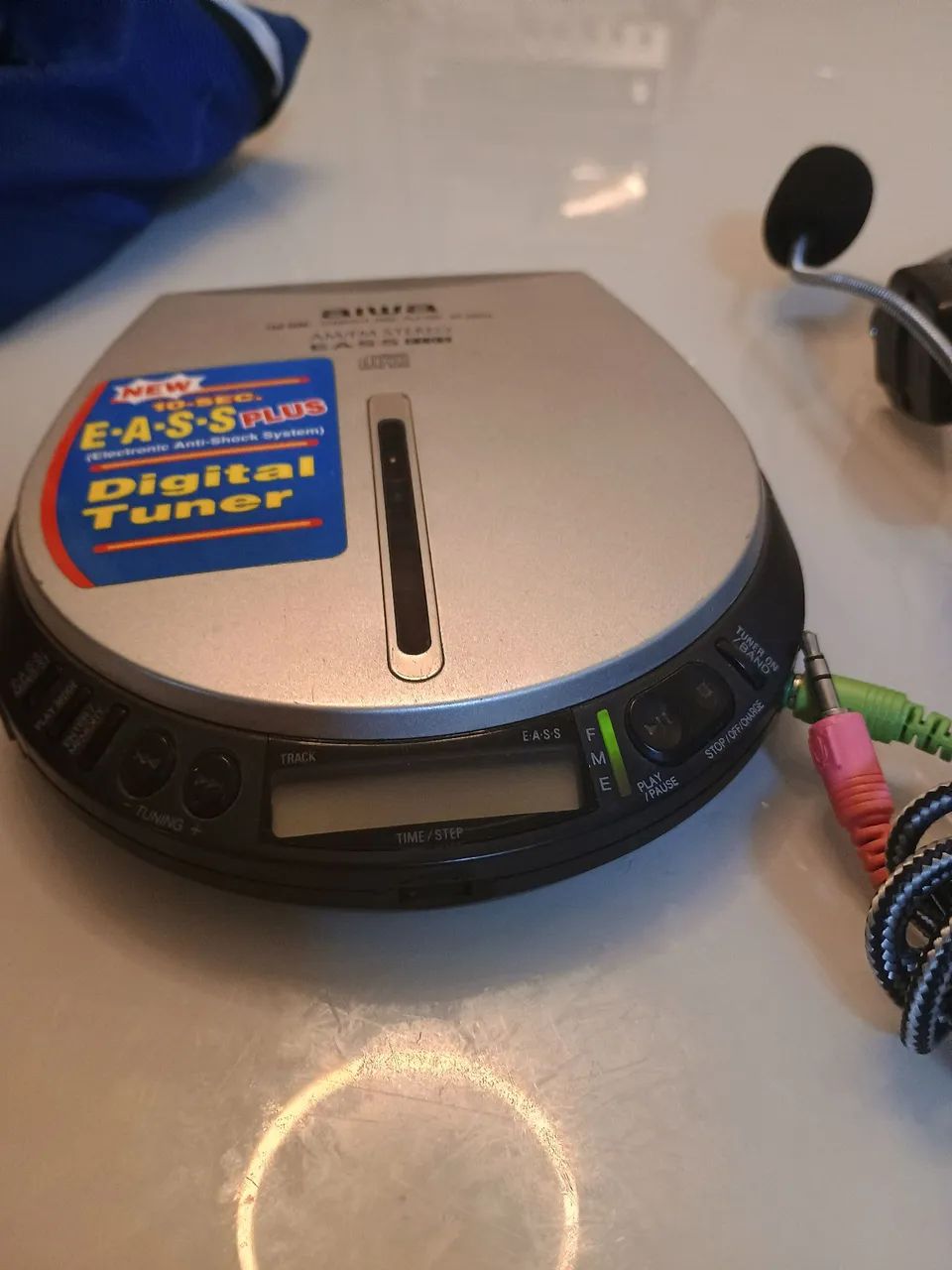 Discman Aiwa Impecável funcionando  - Foto 4