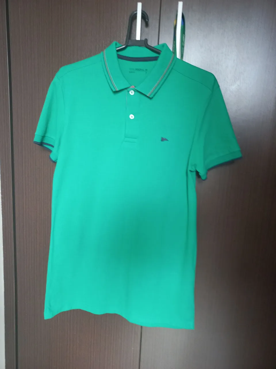 Camisa Pólo verde - ótimo estado!