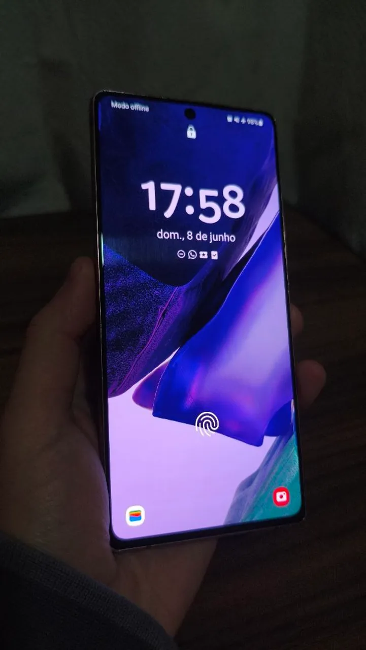 Celulares SAMSUNG GALAXY NOTE 20 Usados, seminovos e Novos no Brasil