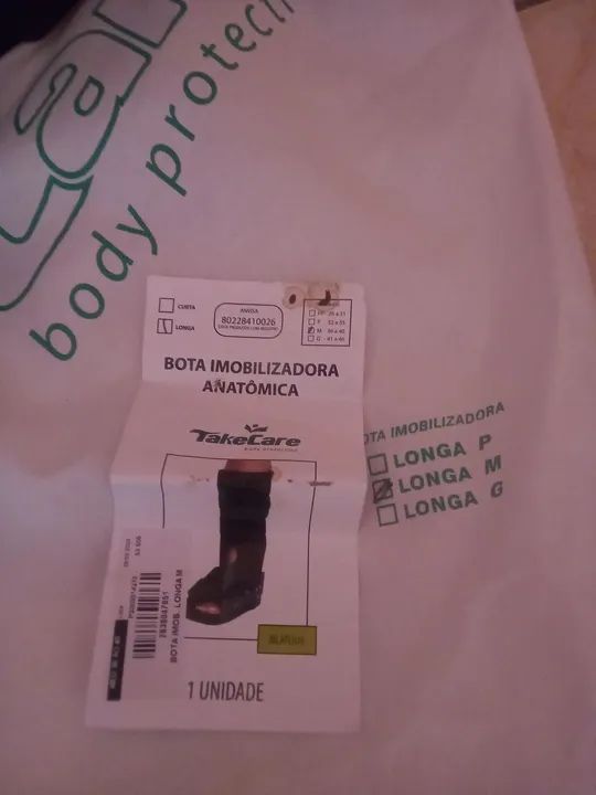 Bota Imobilizadora Anatômica Takecare - Foto 5