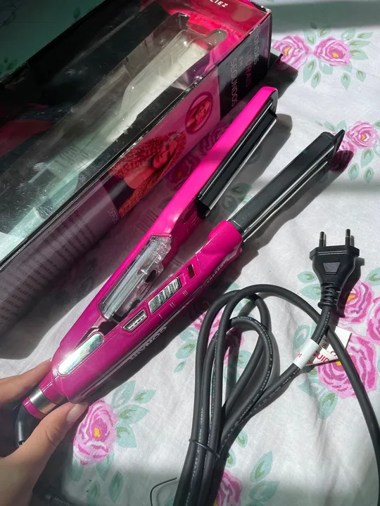 Prancha modeladora Steam Waver Conair - NUNCA usada