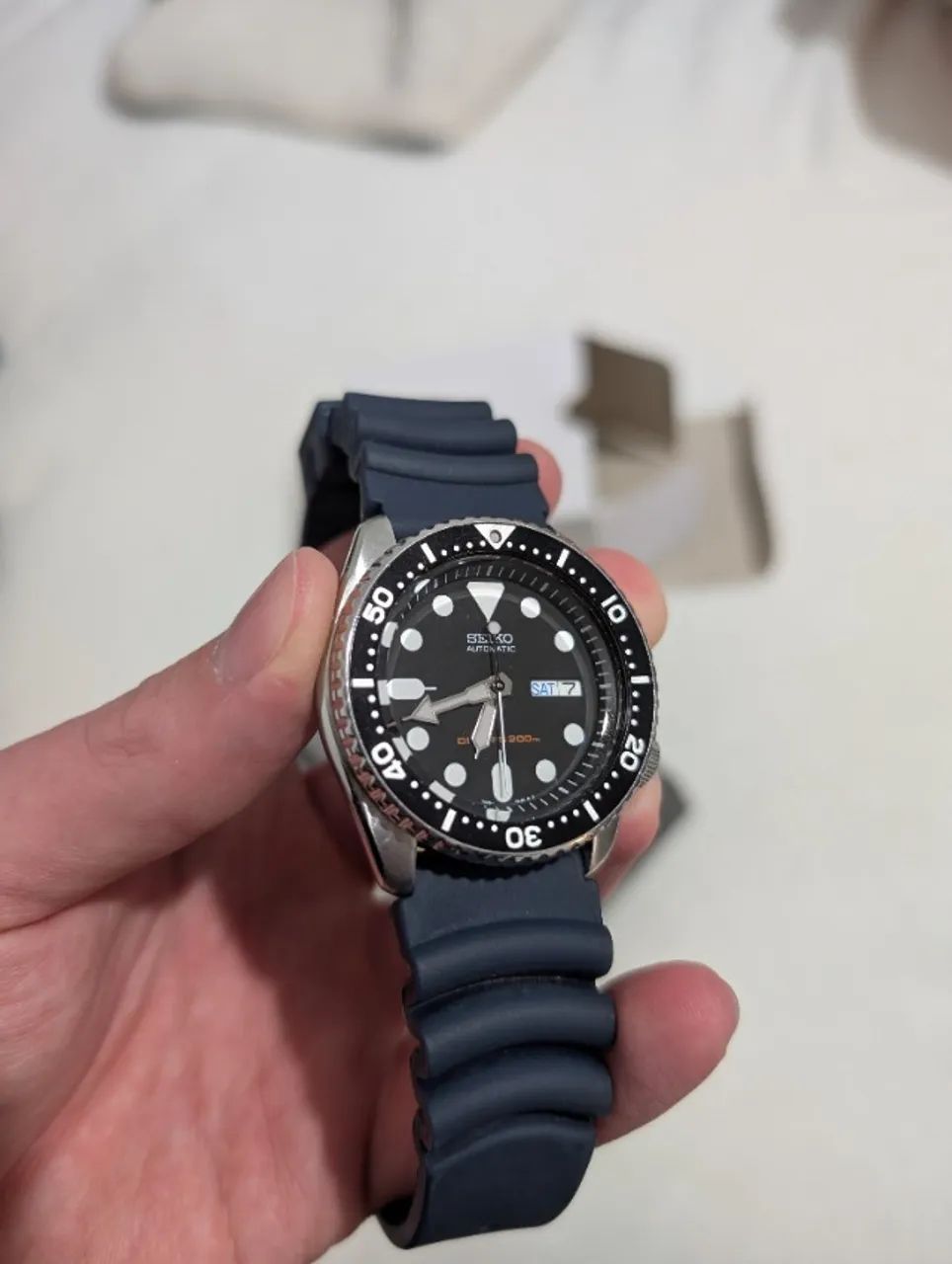 Rubber Strap Cinturino Jubilee Seiko 007 Watch Band Cinturino