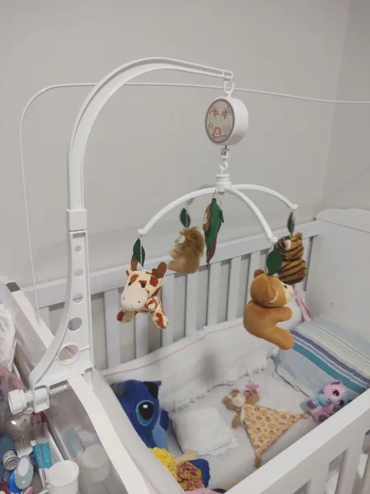 Móbile de berço com animais da selva - Foto 5