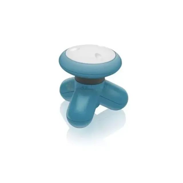 Mini Massageador Portátil A Pilha Ou USB Com 3 Pontos Relaxante - Foto 5