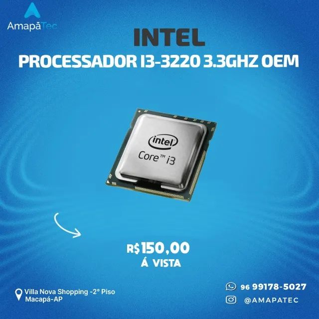Processador Intel Core i3 3220 LGA 1155