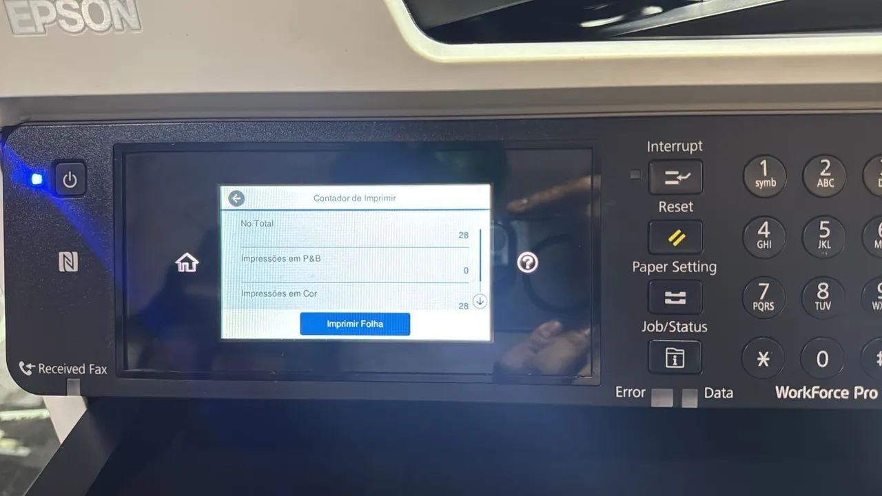 Impressora Epson workforce wf5710 bulk instalado,com menos de 100 páginas, com garantia  - Foto 4