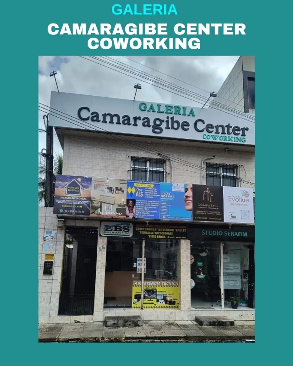Aluga-se sala comercial por turno, mobiliada, AR e WI-FI  Coworking Camaragibe s/fiador  - Foto 18