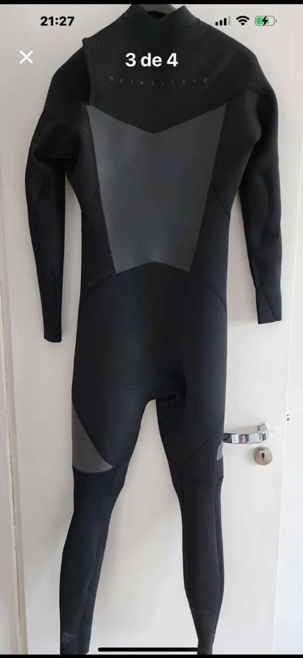 Roupa de Neoprene Quiksilver Syncro 4/3mm - Foto 2
