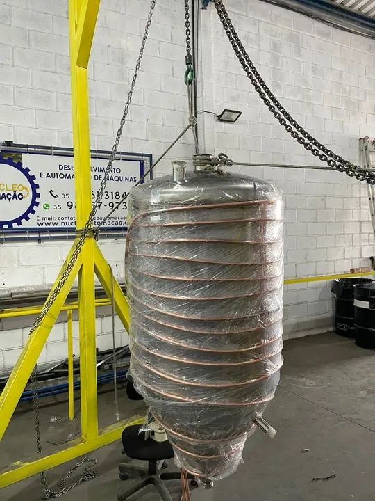 Fermentador de cerveja 100 a 1000 litros autorefrigerado - Foto 3