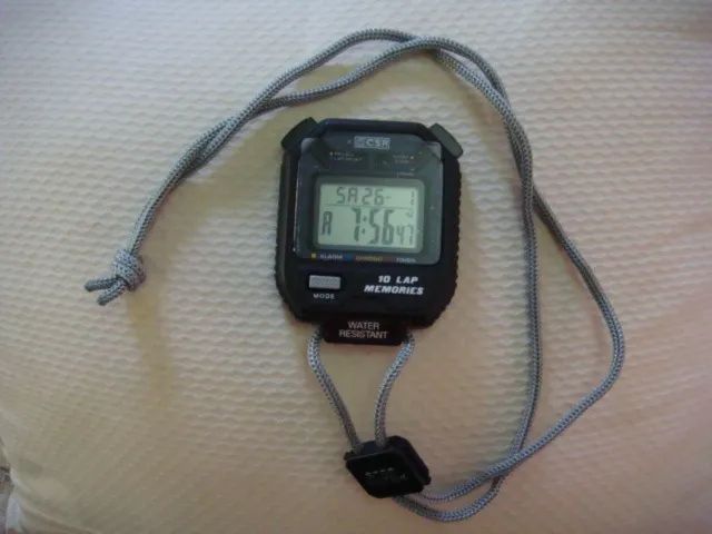 Cronometro Multi Função C S R - Cr 10 - Usado  cod. P-32 