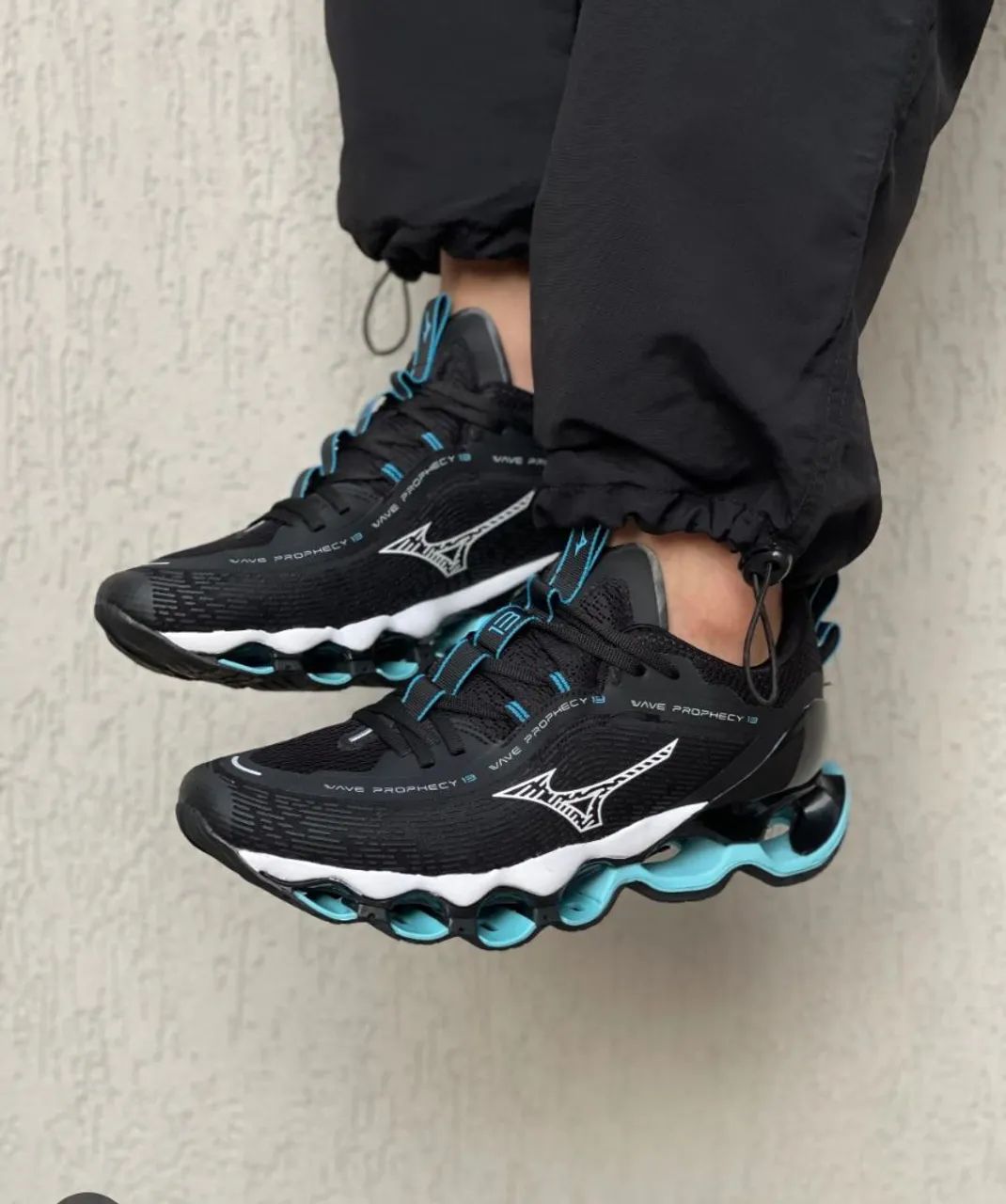 Mizuno Wave Prophecy 13 - Black/Blue - Foto 2