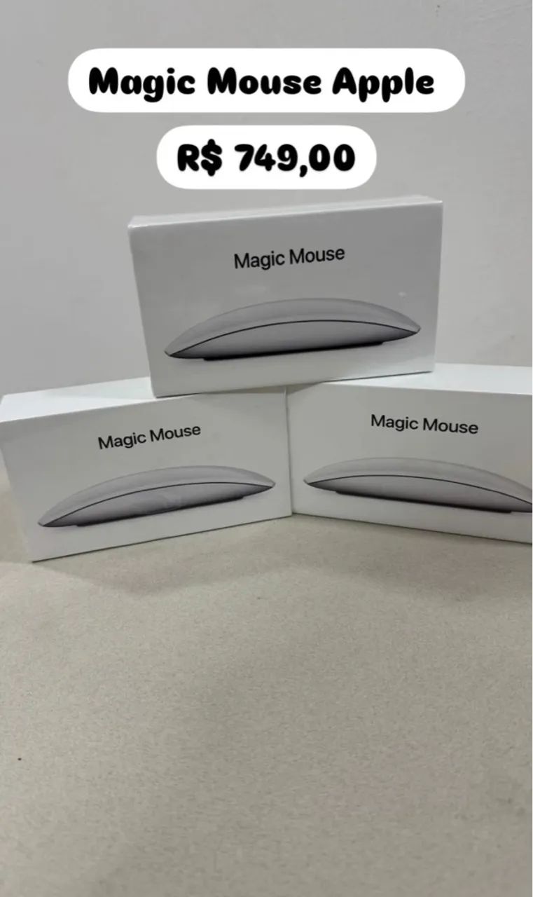 Magic Mouse 2 Apple - Novo na caixa usbs C 