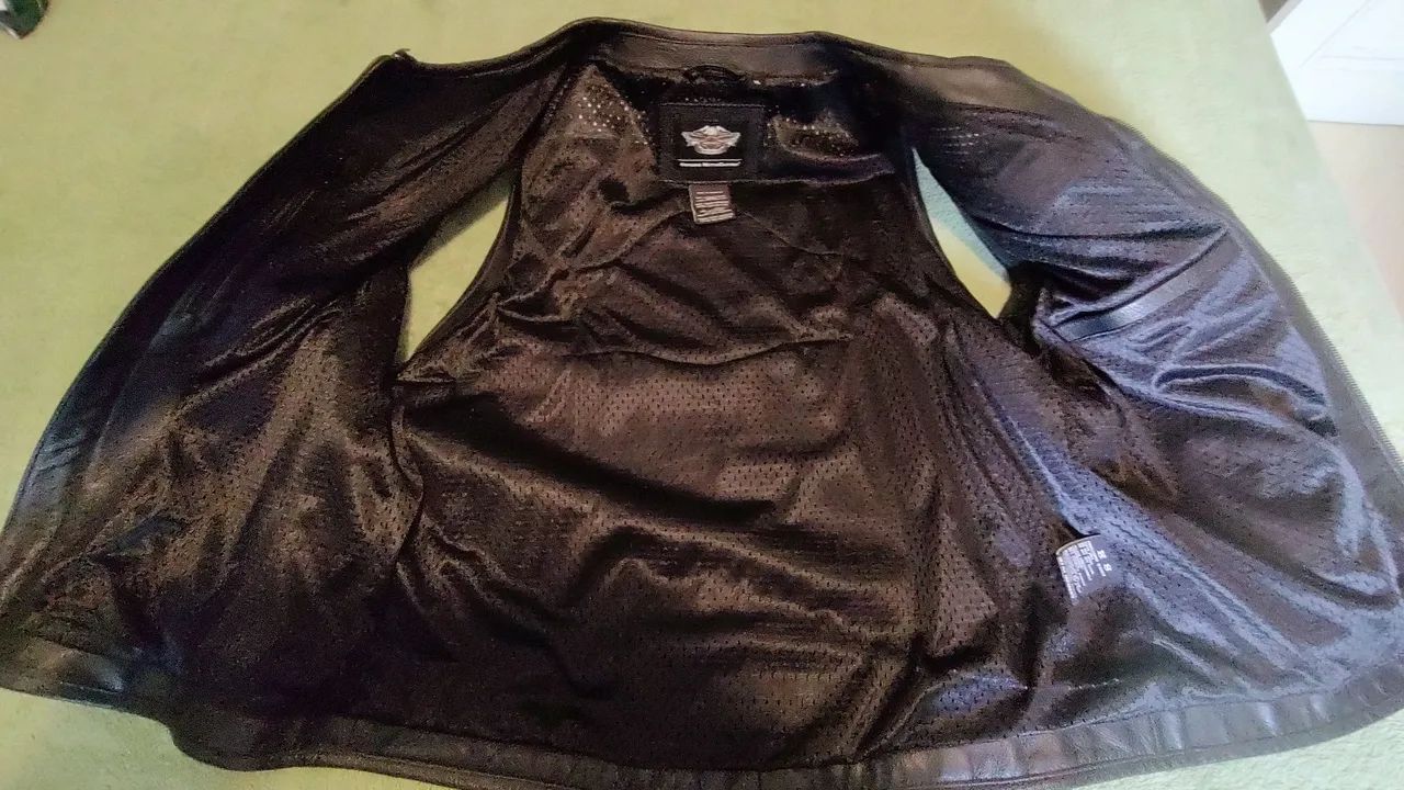 Colete de Couro Harley Davidson - Foto 4