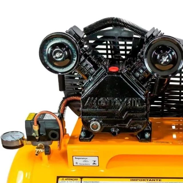Compressor de ar elétrico Motomil Air Power CMV-15PL/150 150L 3hp - Foto 4