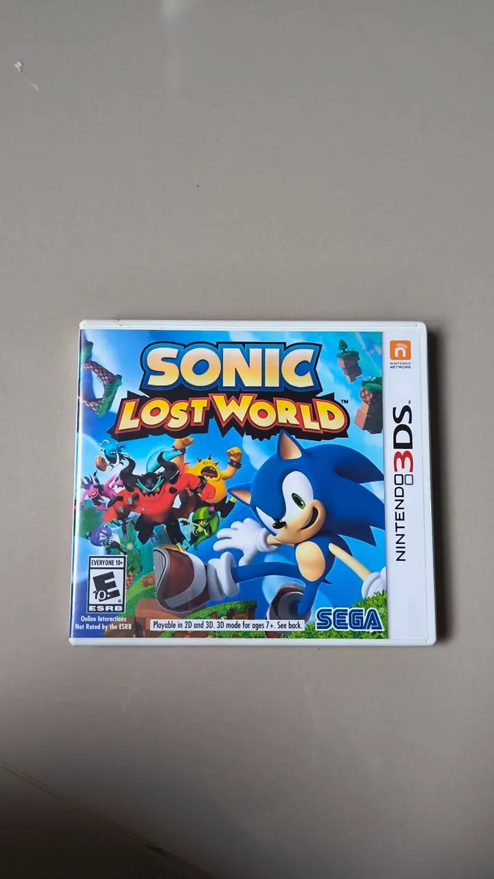 Nintendo 3ds- Sonic Lost world