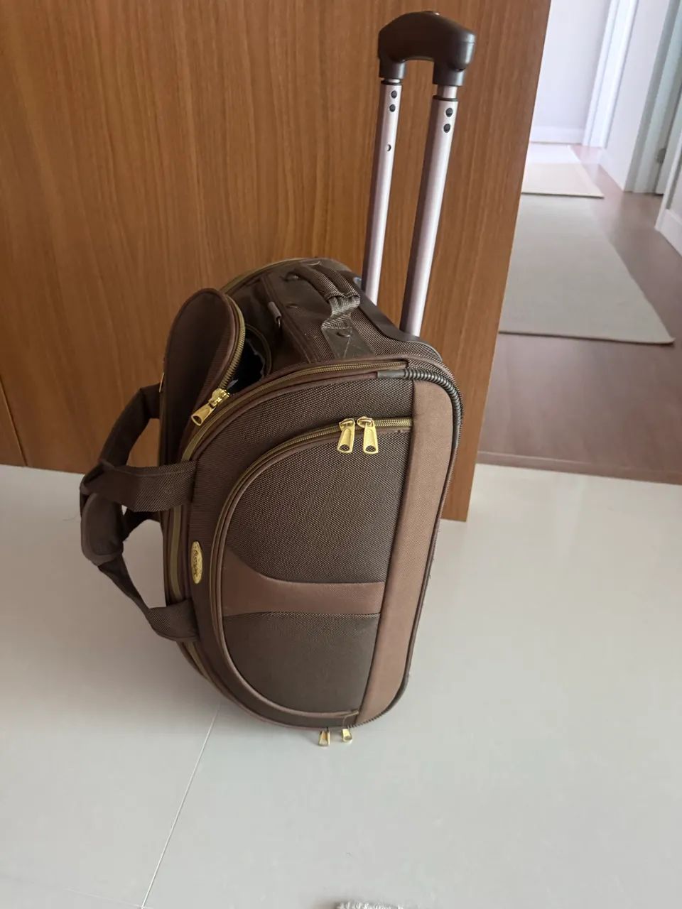 Sacola de viagem com rodinhas  - Foto 3