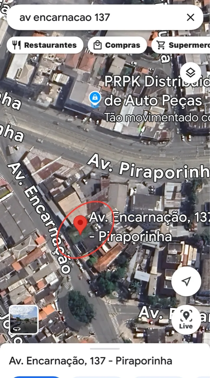 Alugo terreno em Piraporinha