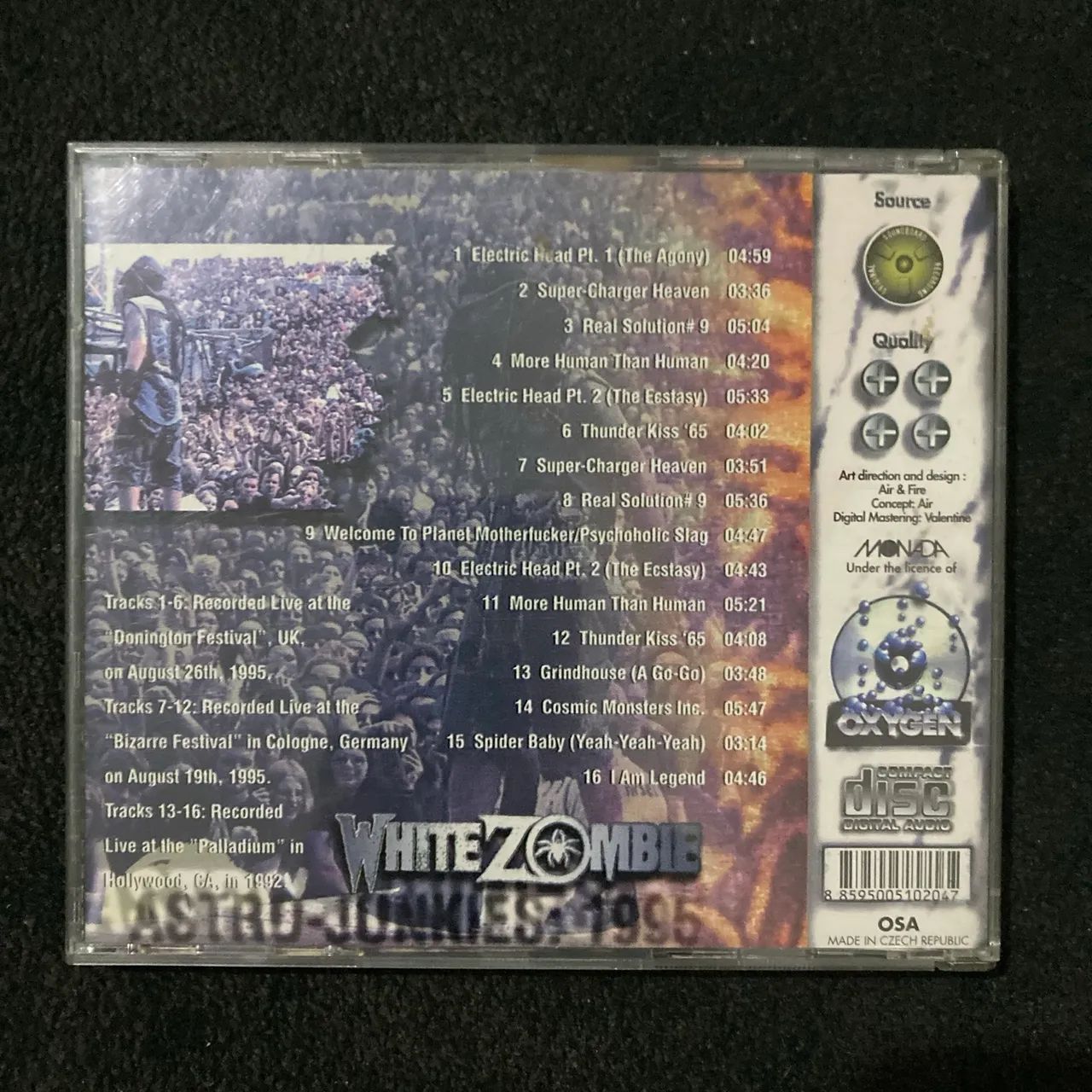 White Zombie - Astro-Junkies: 1995 (CD importado) - CDs, DVDs etc