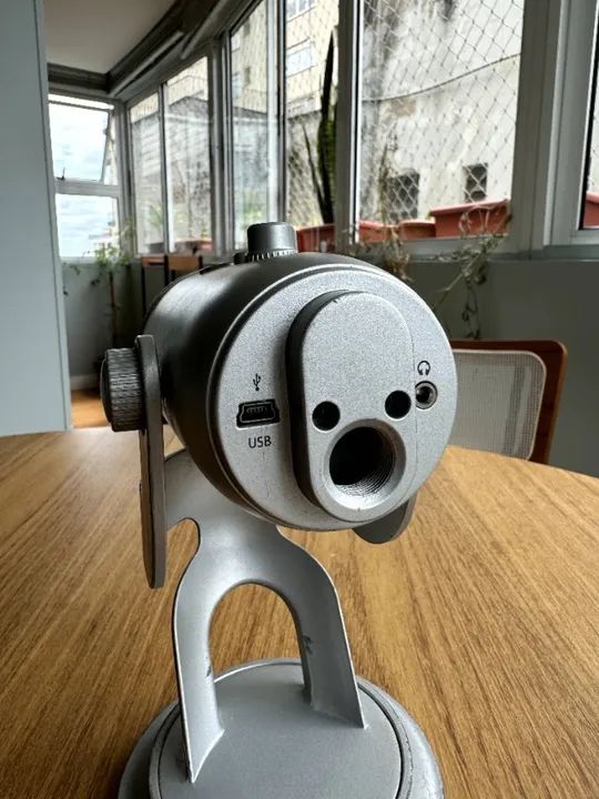 Microfone Blue Yeti Prata - Foto 5
