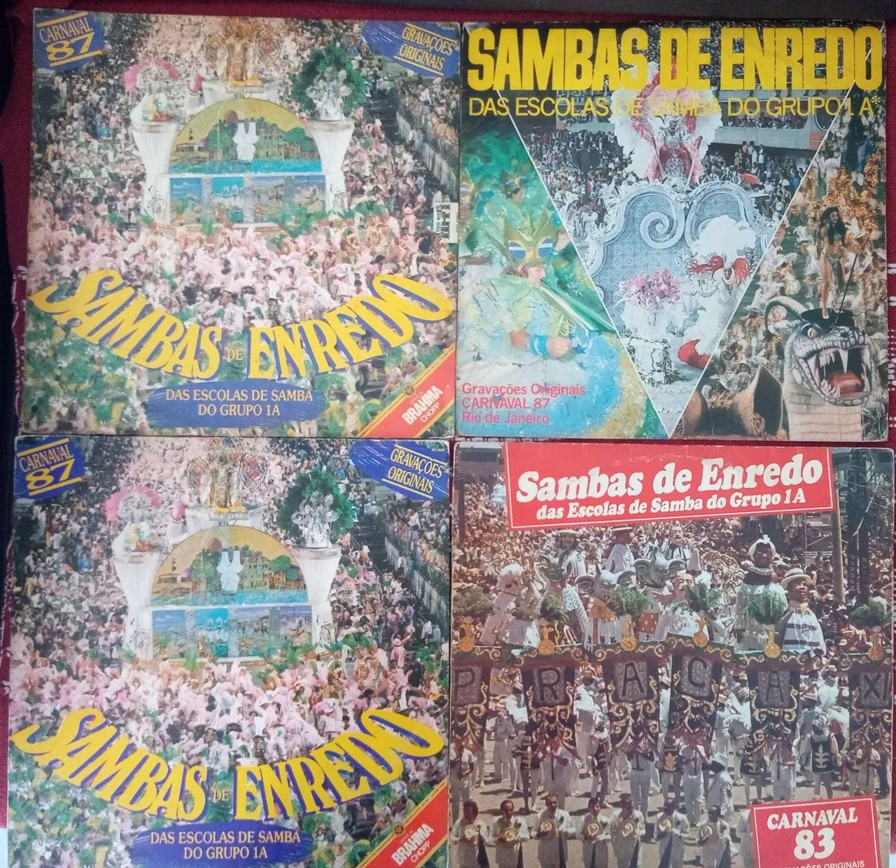 9 LPs de Samba Enredo - Carnaval Rio de Janeiro - Das antigas - todos em muito bom estado - Foto 3