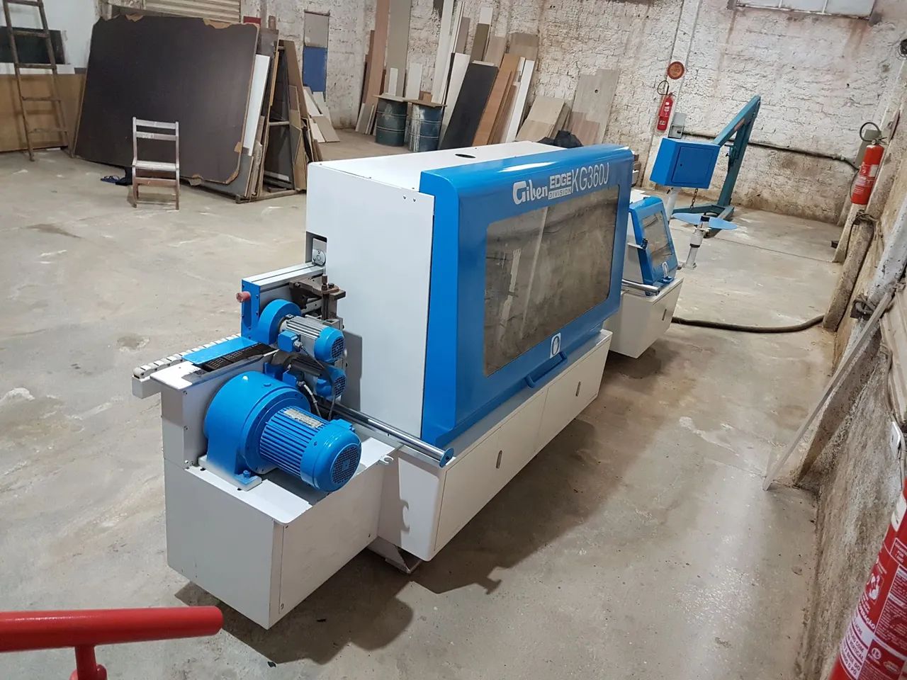 Coladeira de Bordon Giben EDGE KG360J 