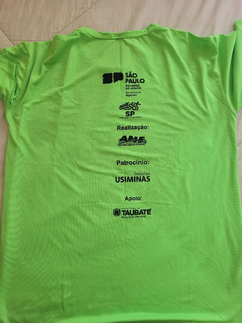 Camiseta Bora Pedalar Taubaté 2024 - Foto 2