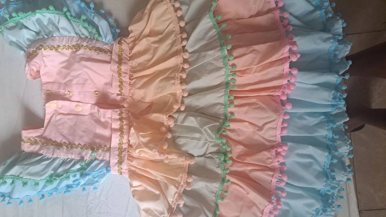 Vestido luxo junino - Foto 4
