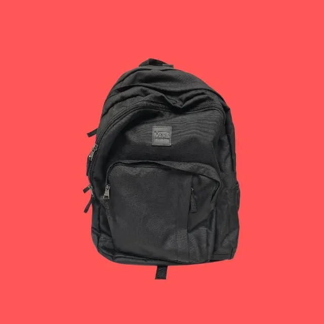 mochila vans in session preta