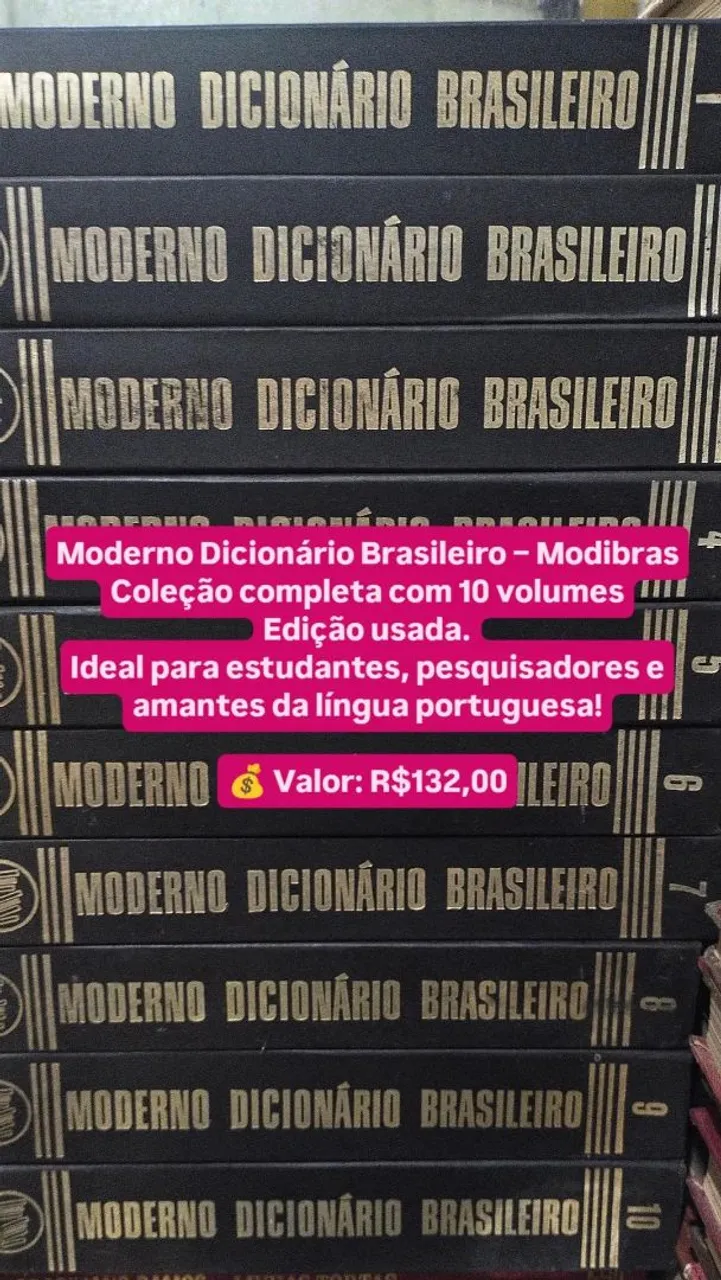 Moderno dicionário brasileiro - Modibras