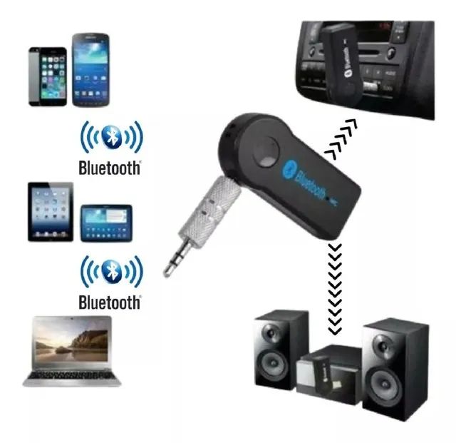 Receptor Bluetooth para som, radio... - Foto 2
