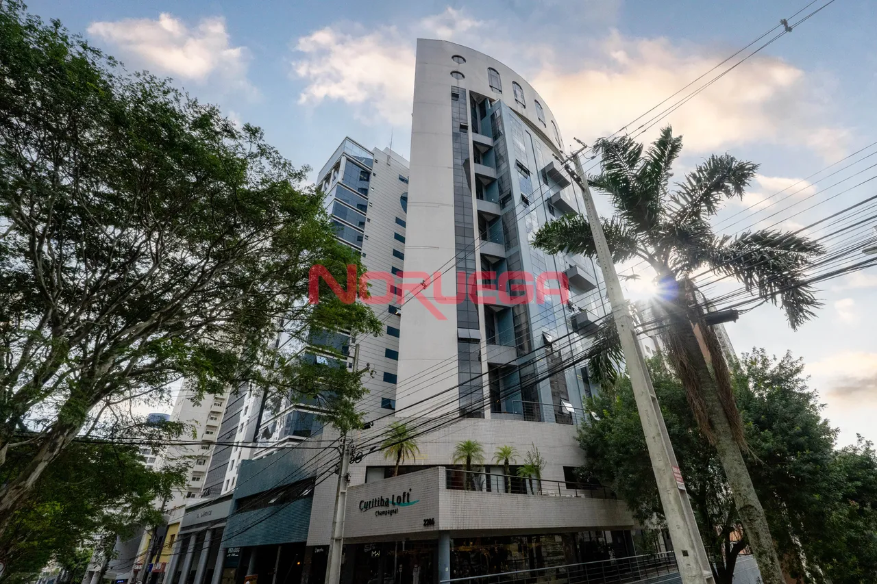 Sala Comercial à Venda ou Locação em Curitiba-PR, Bigorrilho: 1 Sala, 1 Banheiro, 79,69m² 