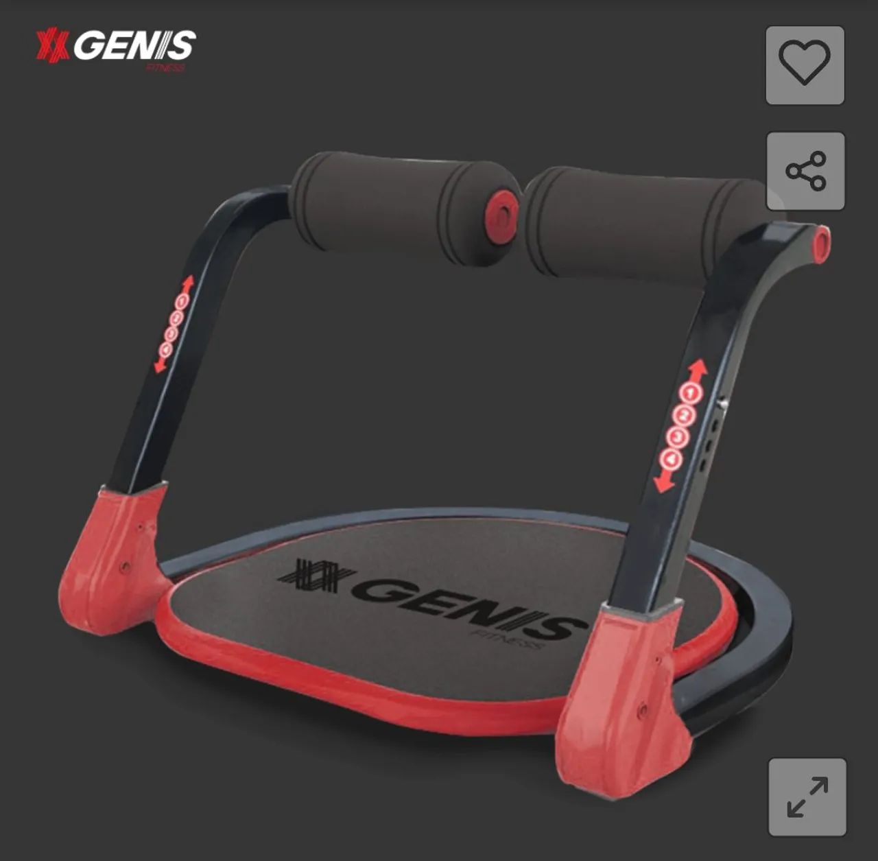 Plataforma Banco Abdominal para Exercícios Gênios AB Max - Foto 3