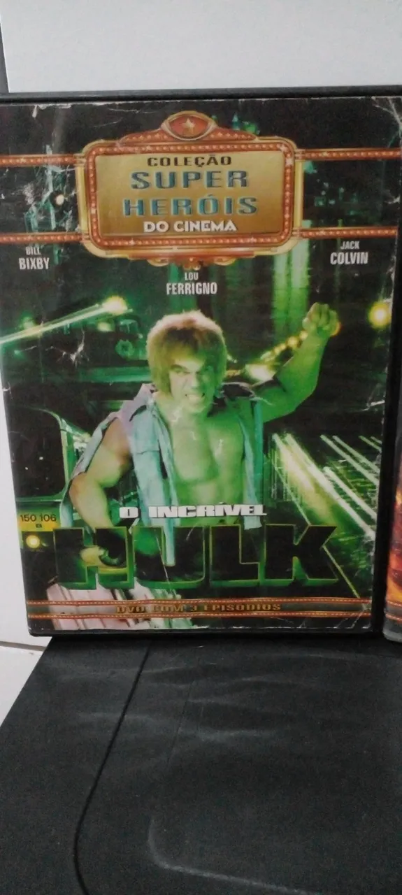 Coleção de dvd O incrível Hulk 