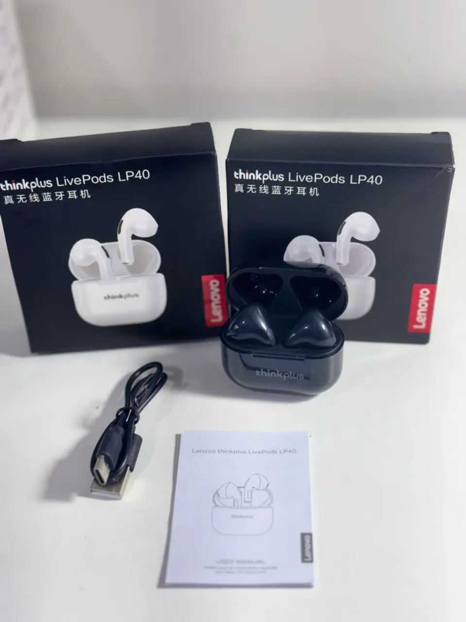 Lenovo Thinkplus LivePods LP40 - Fone de ouvido TWS