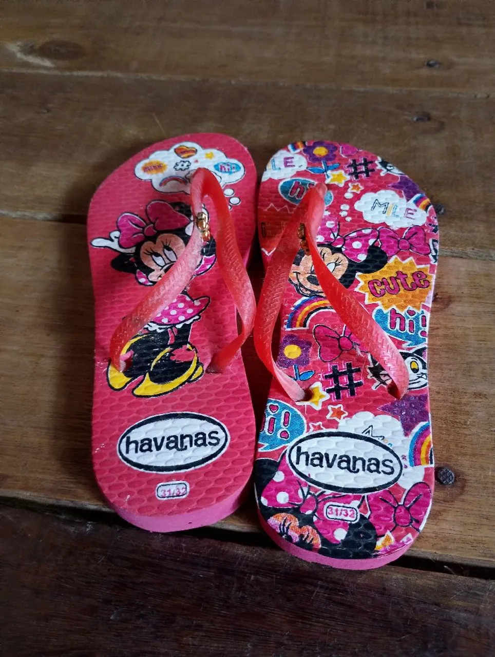 Chinelos Havaianas Minnie