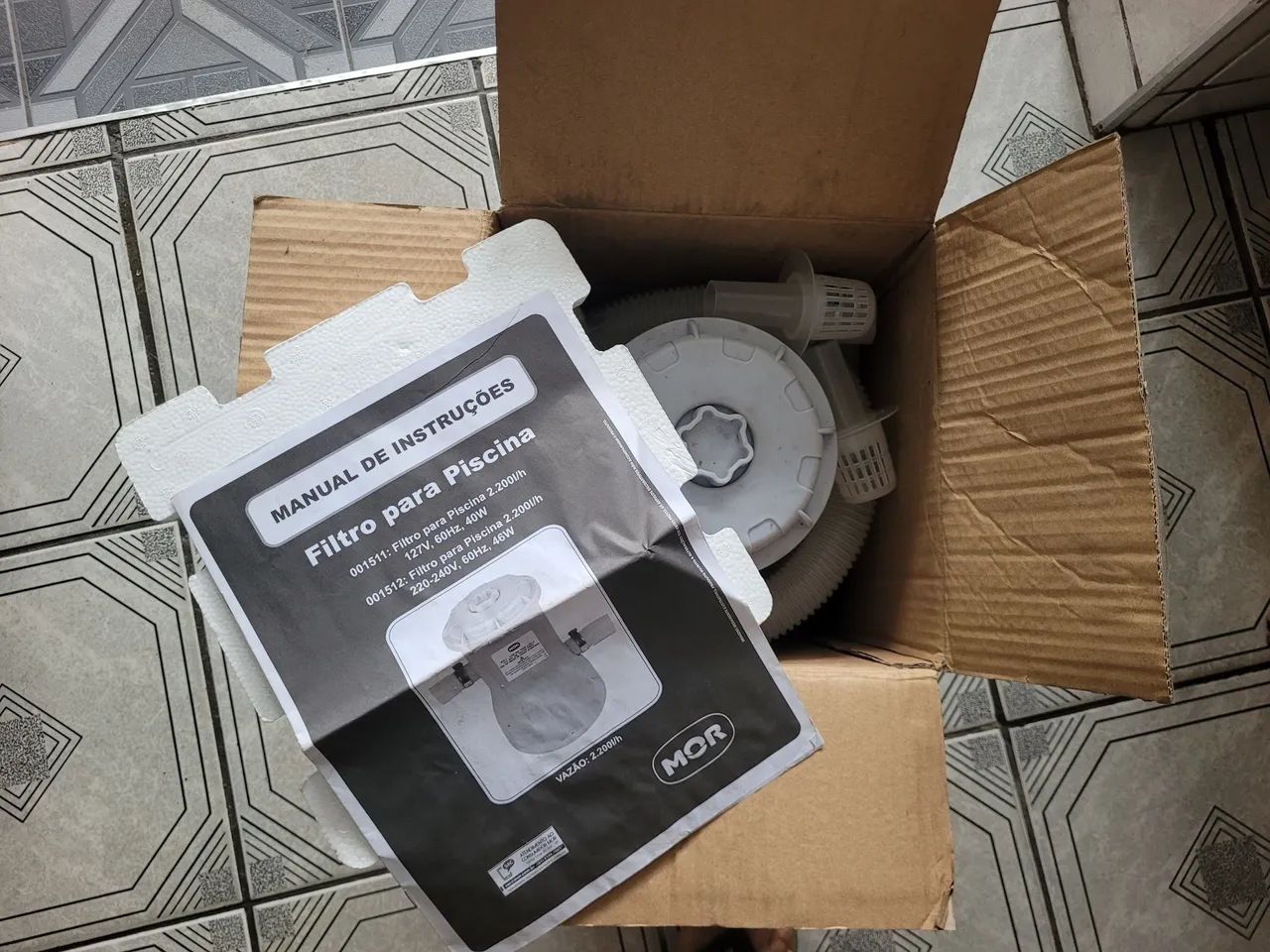 Filtro para Piscina MOR 001512 zerado64310423722881124