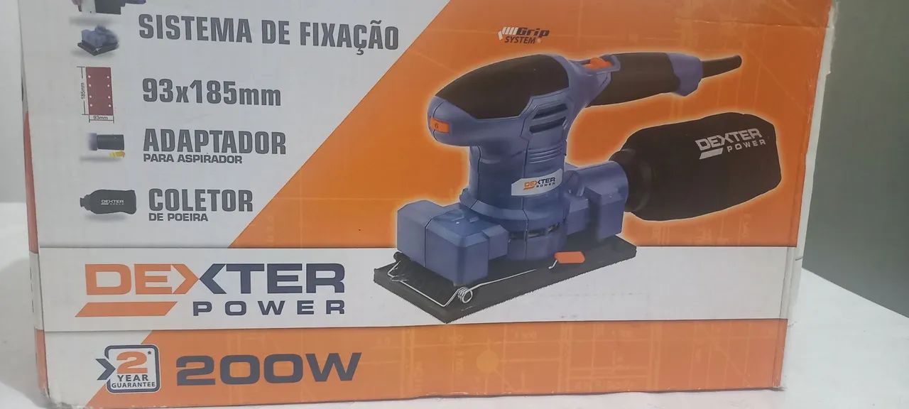 Lixadeira Dexter Power 200 W - Foto 2