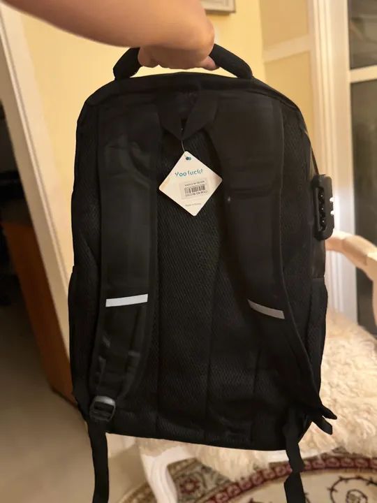 Mochila escolar preta de alta qualidade - Foto 4
