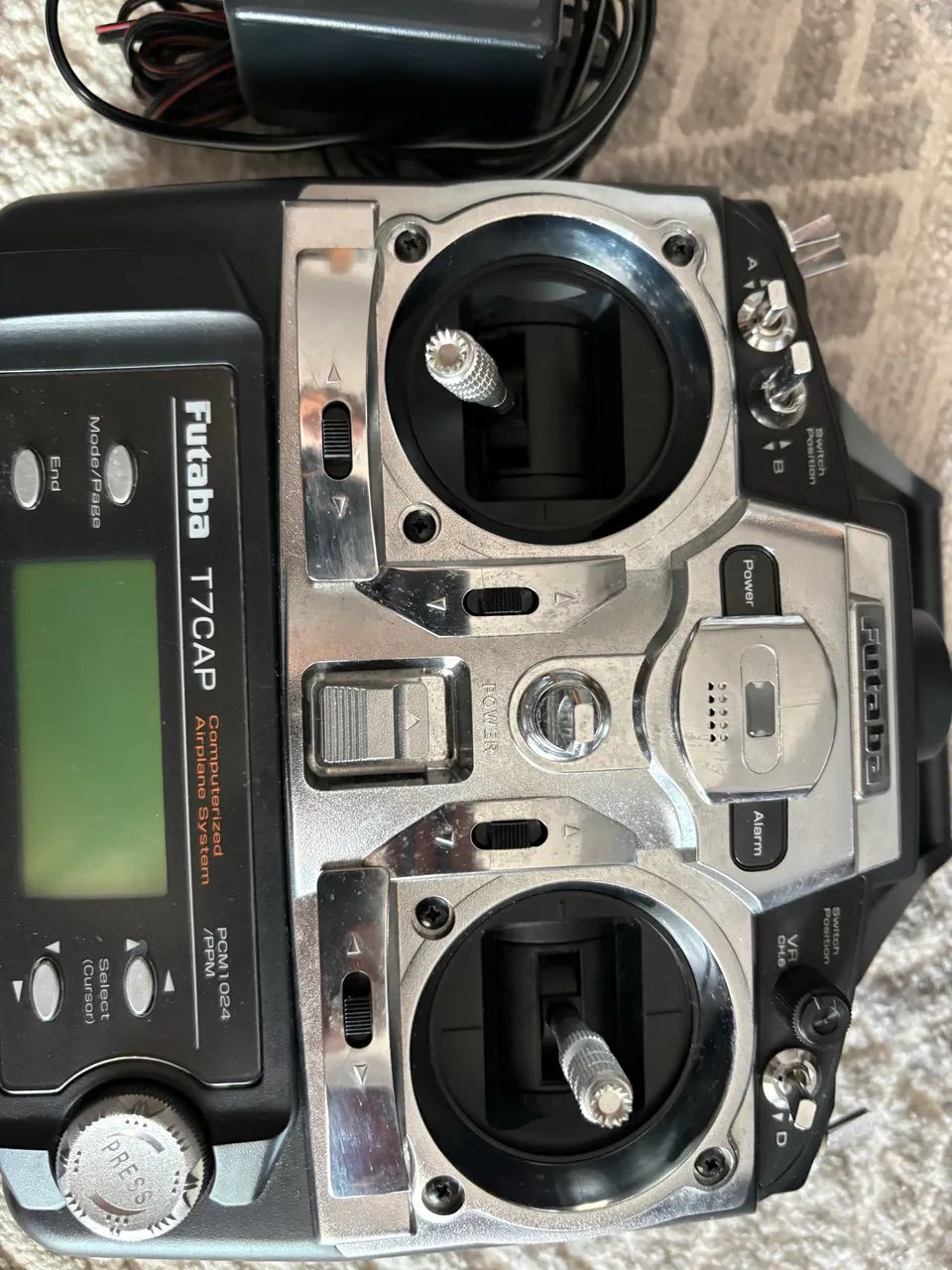 Rádio controle futaba t7cap - Foto 5