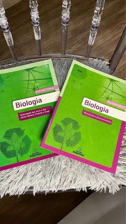 Kit 2 Módulos de Biologia - Editora Positivo - Ensino Médio