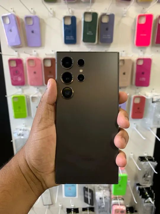 S24 ULTRA BLACK PRETO 256GB ZERO - Foto 3