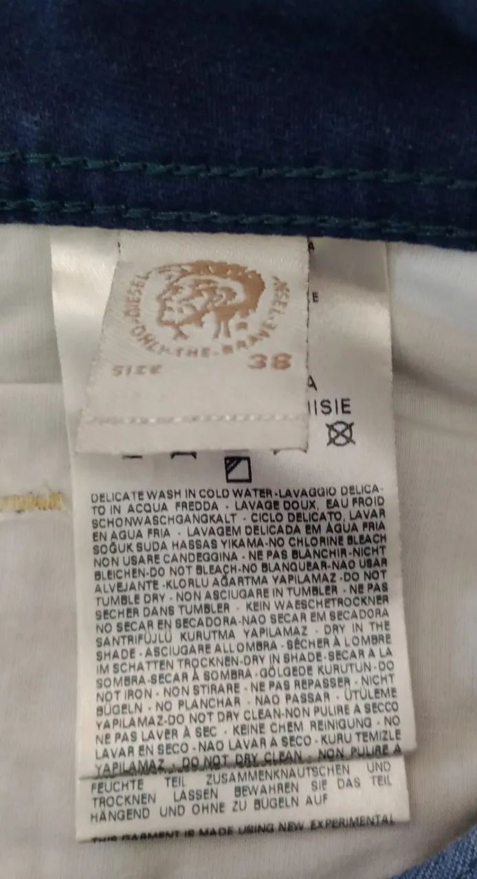 Abaixou! Bermuda Diesel - Jeans - Foto 4