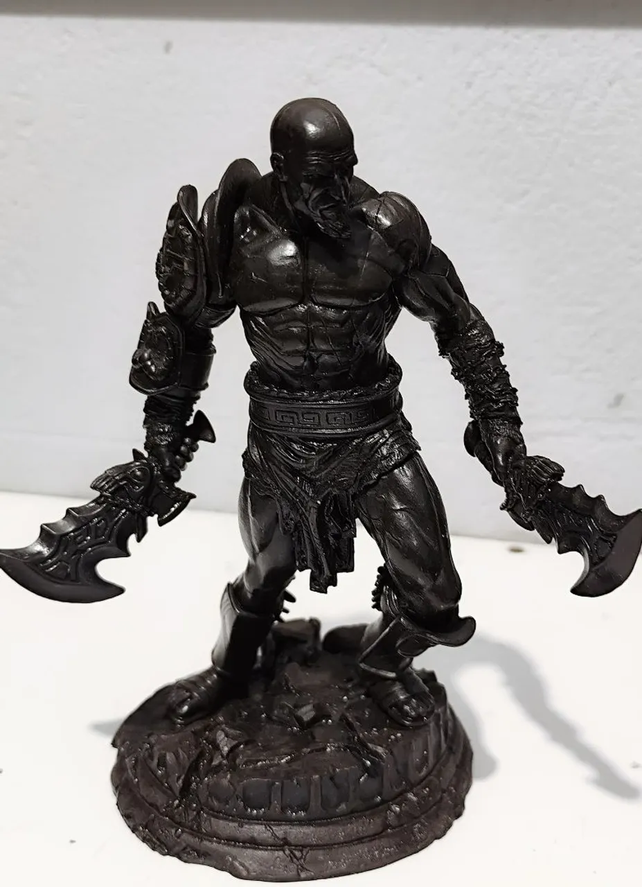 Estátua Kratos God of War - Sideshow Collectibles (20cm) Rara!