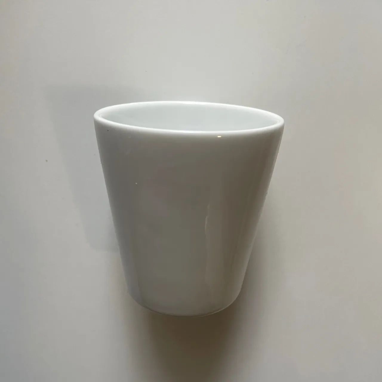 Jogo 5 copos porcelana branca Brinox Durable White 100ml - Foto 5