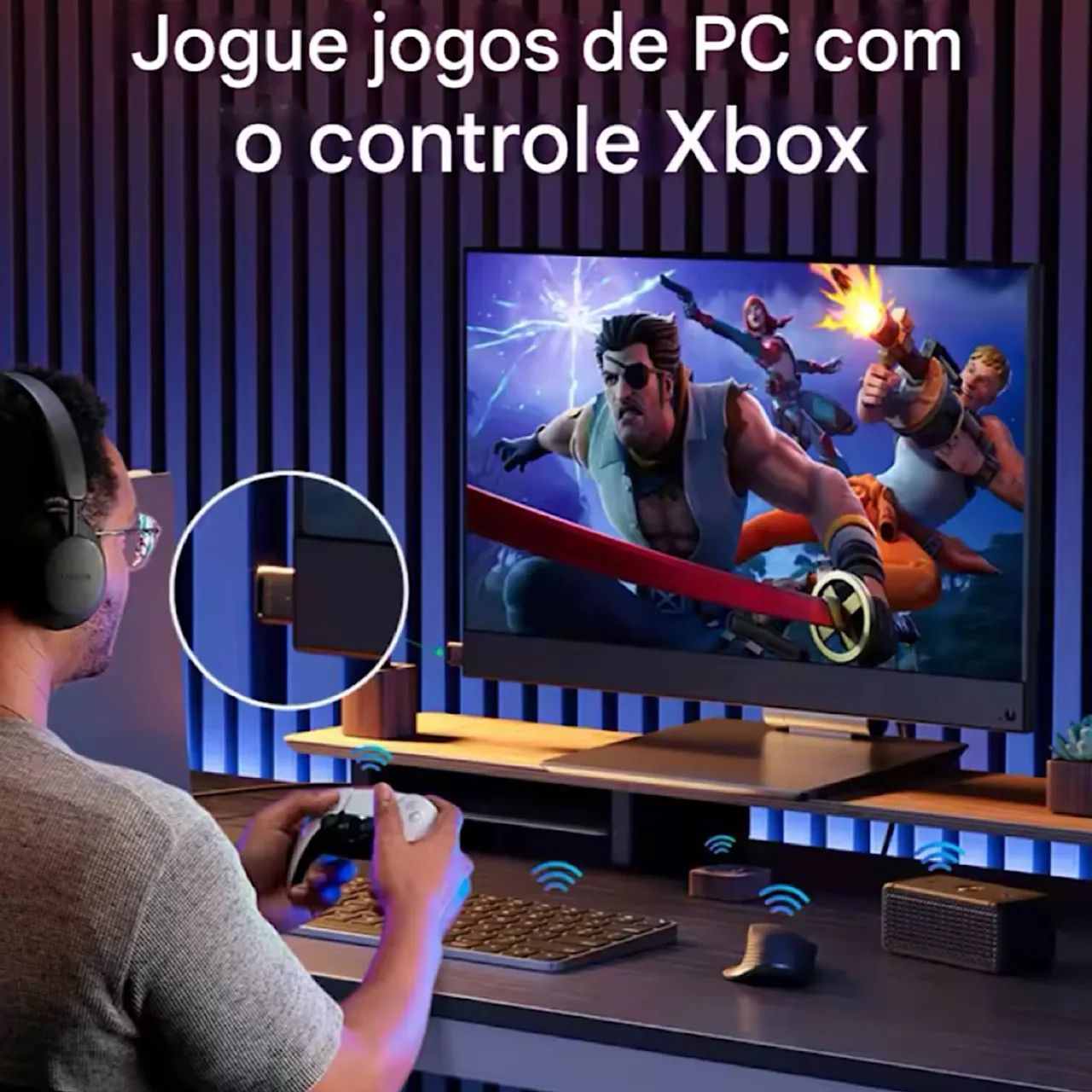 Bluetooth Ugreen 5.4 Computador Pc Windows Notebook. Sem Fio. Adaptador Usb - Foto 3