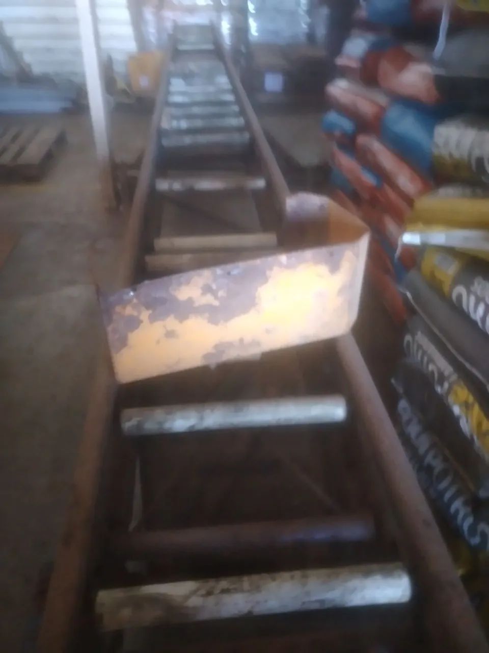 Esteira transportadora sem motor, para reforma. - Foto 4