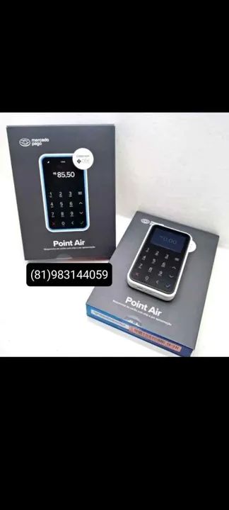 Maquininha de cartão Point Air - Nova